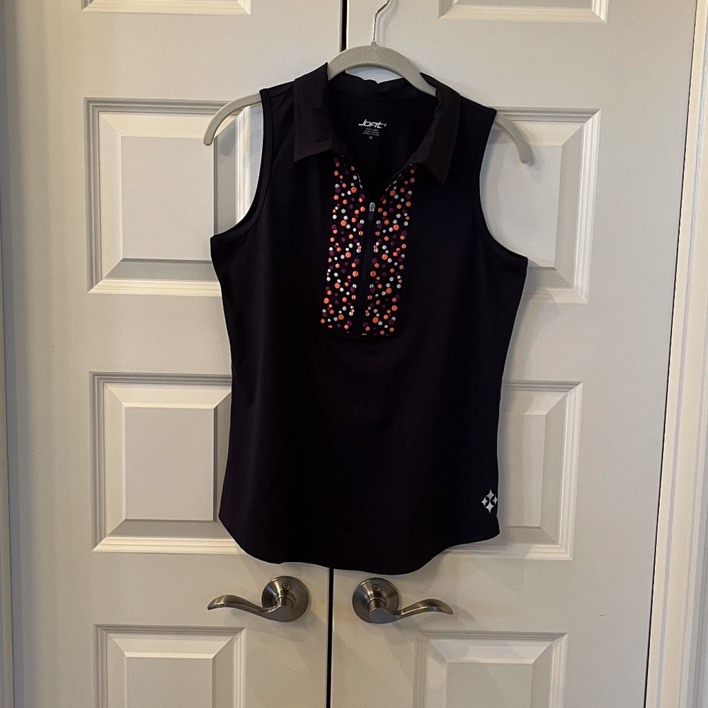 JOFIT SLEEVELESS GOLF TOP  SIZE MED